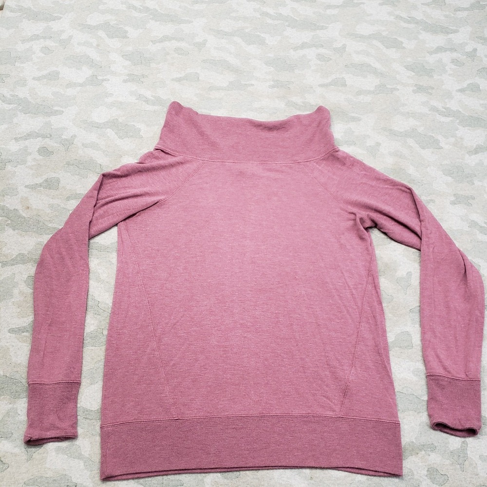Athleta Sweater Womens Medium Purple Pullover Long Sleeve